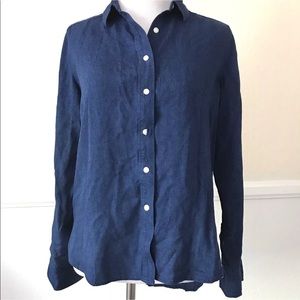 LOFT Button Front Shirt